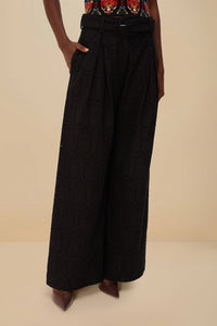 Pantalon Eyelets - Noir