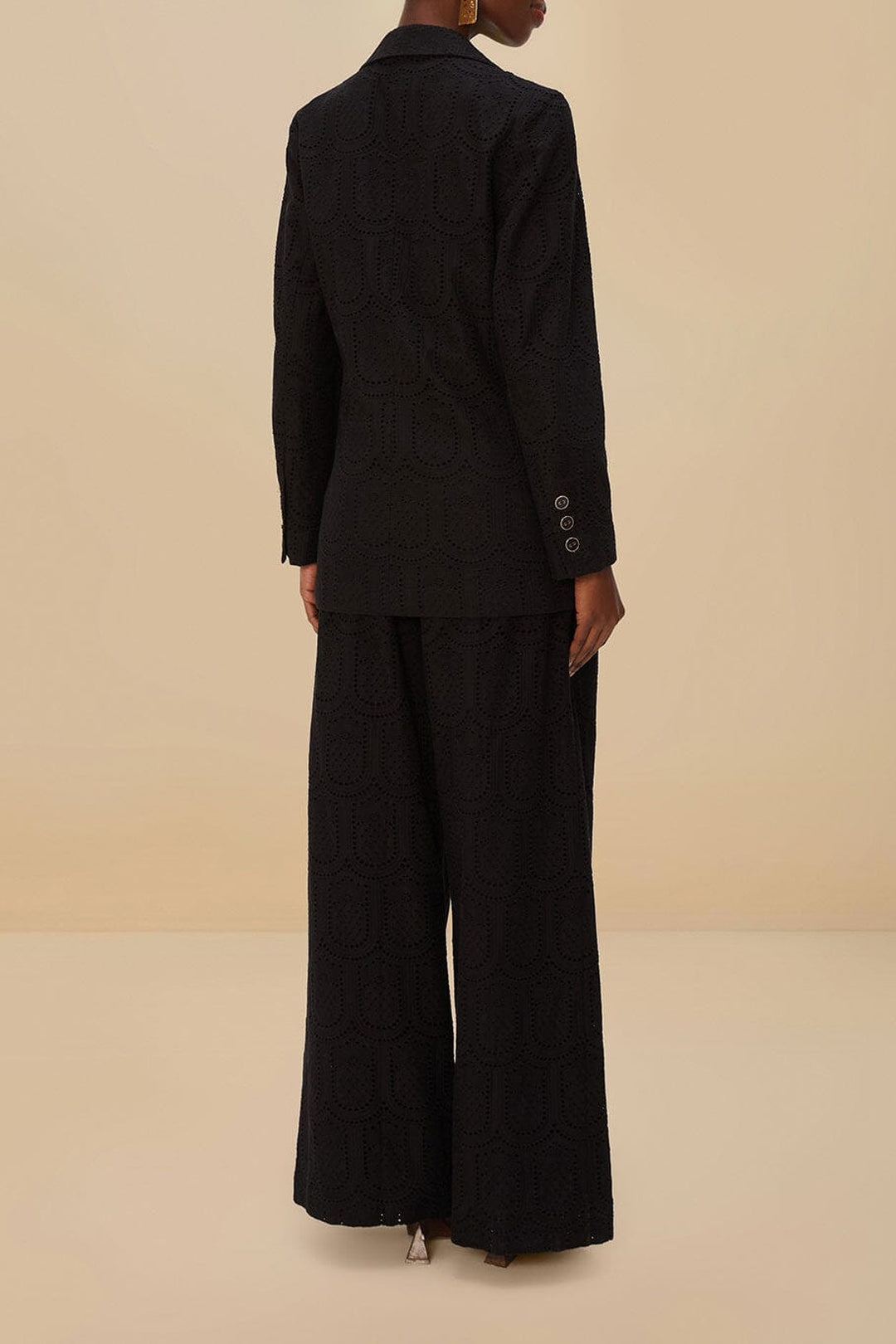 Pantalon Eyelets - Noir