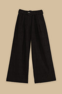 Pantalon Eyelets - Noir