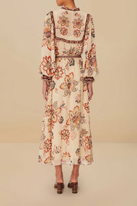 Floral Sand Blouse - Floral Sand