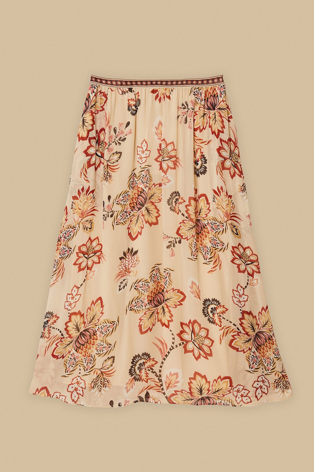 Aura floral blouse - Beige