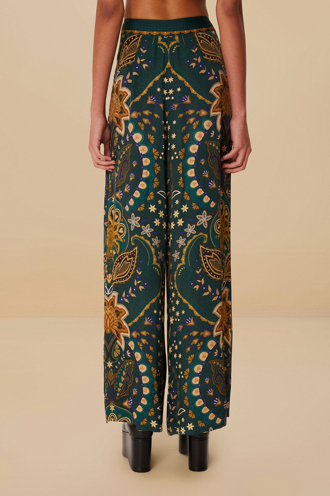 Pantalon Flare Jaipur - Noir