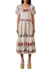 Off White Robe midi - Off White