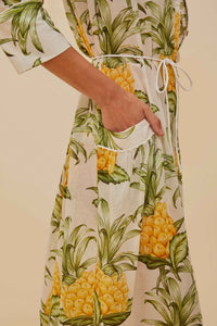 Chemise Delicate Pineapple - Jaune