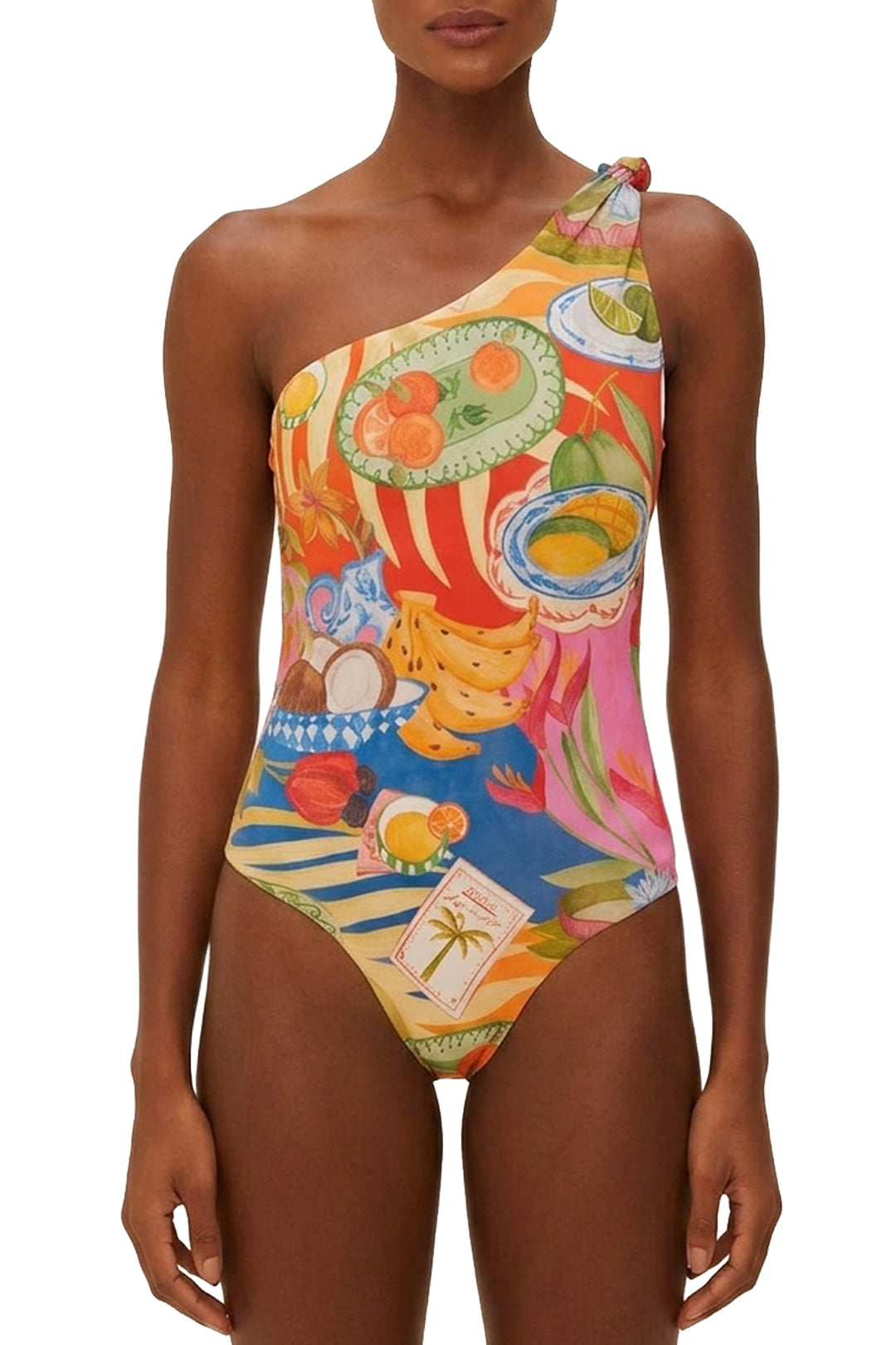 Maillot une pièce Summer Picnic - Rouge