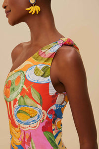 Maillot de bain une pièce Summer Picnic - Rouge