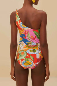 Maillot de bain une pièce Summer Picnic - Rouge