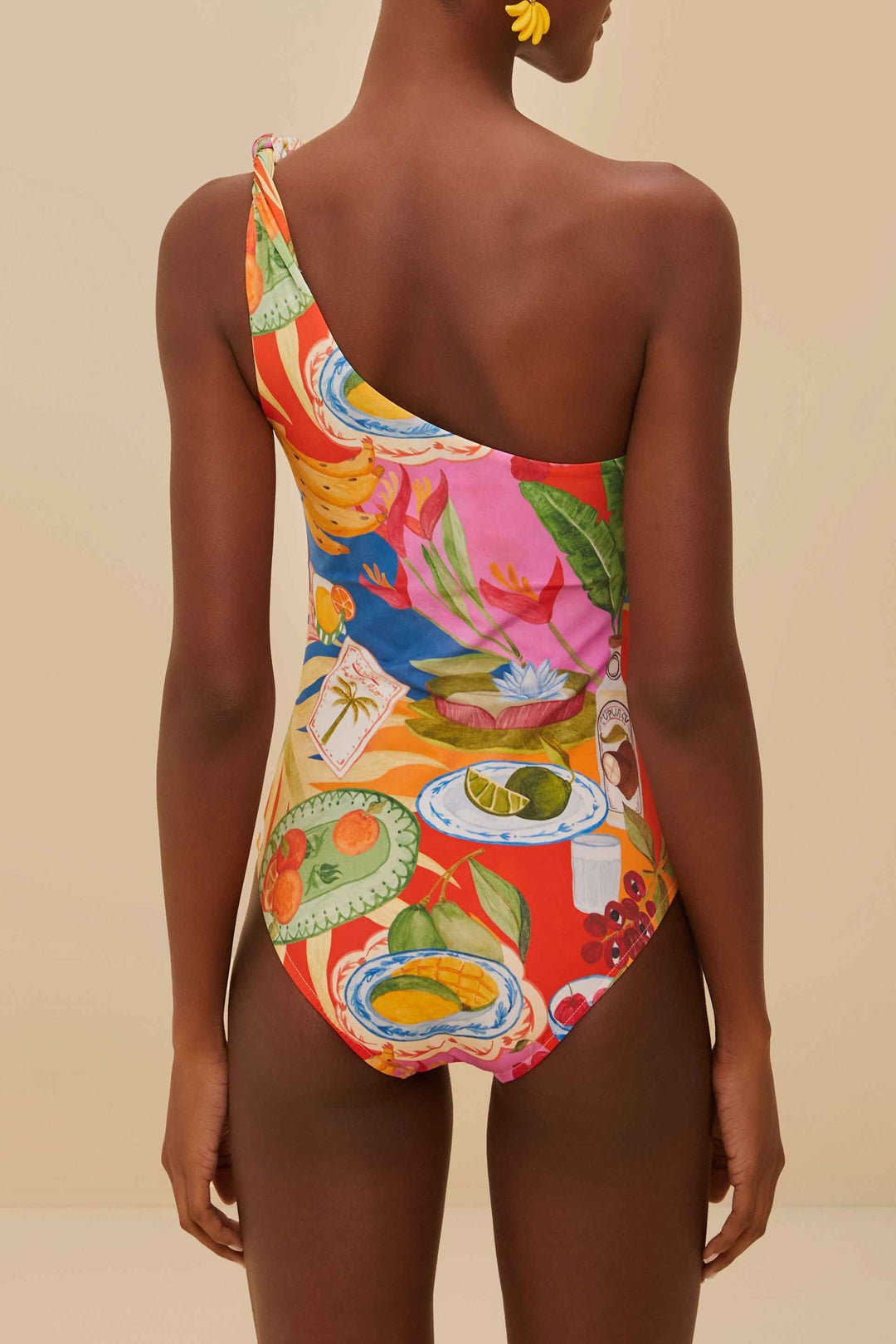 Maillot de bain une pièce Summer Picnic - Rouge