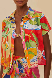 Chemise Summer Picnic - Rouge