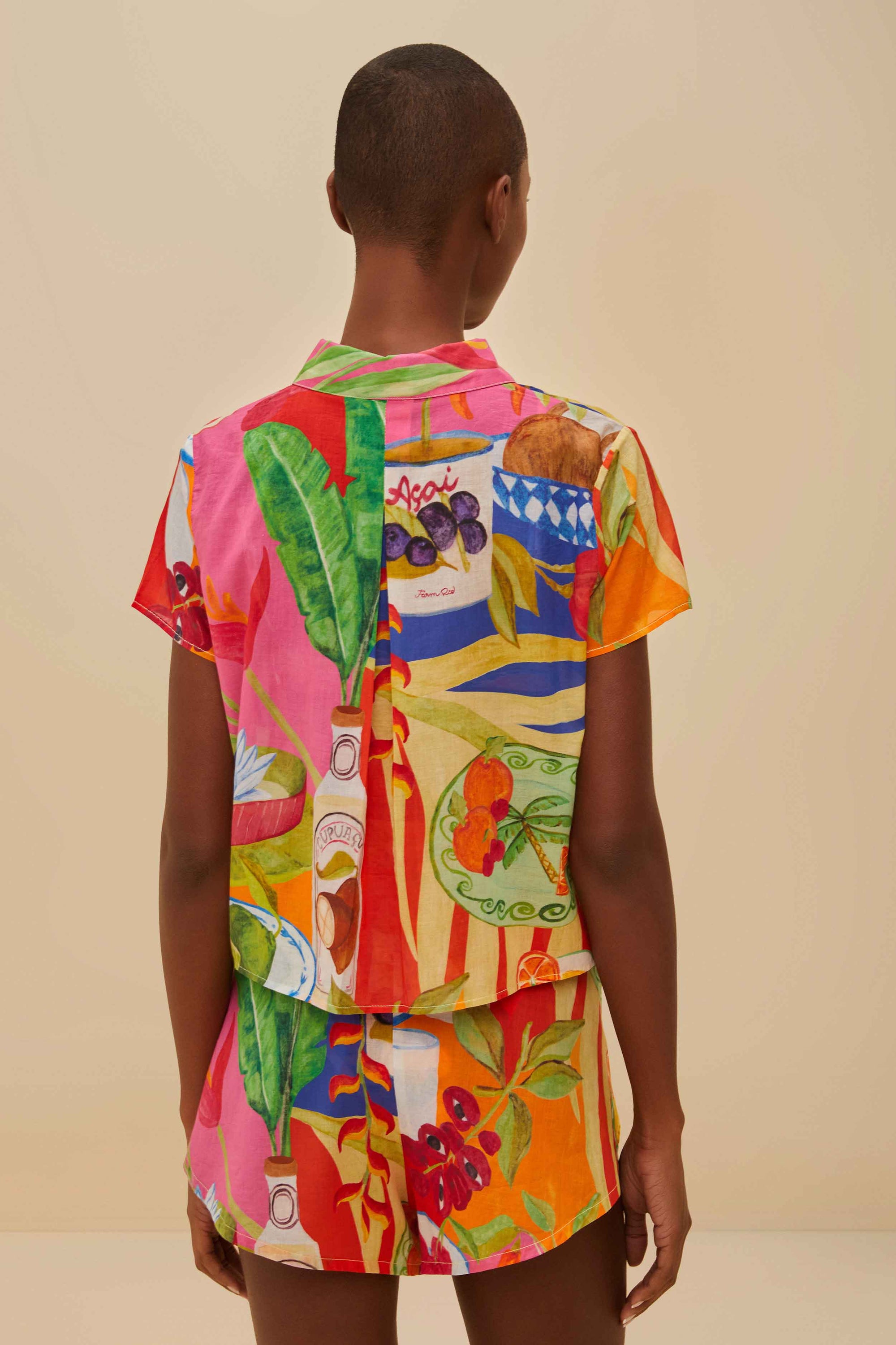 Chemise Summer Picnic - Rouge