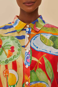 Chemise Summer Picnic - Rouge