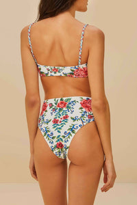 Flower Off White Bas de bikini - Flower Off White