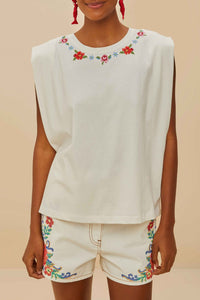 Off White Chemise - Off White