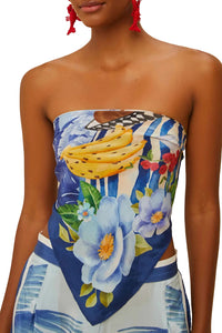 Fresh table scarf - Blue