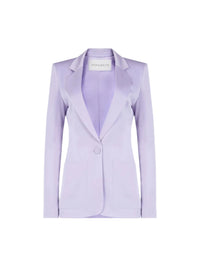 Blazer cintré à un bouton - Mauve