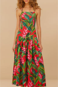 DJV_Garden Red Robes midi - Garden Red