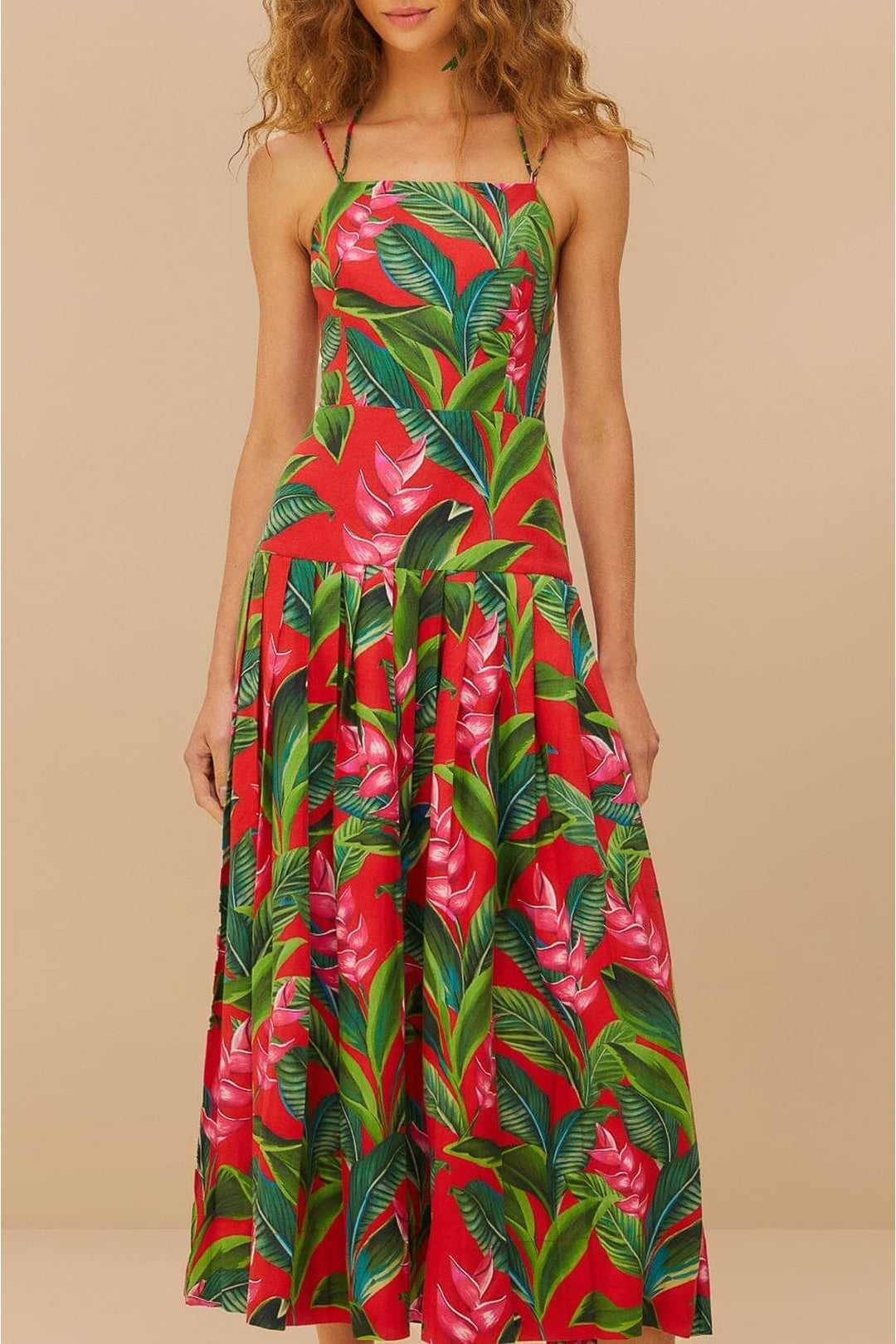 DJV_Garden Red Robes midi - Garden Red