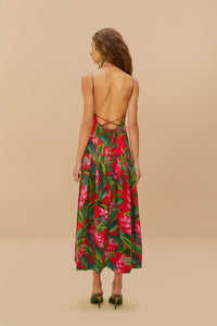 DJV_Garden Red Robes midi - Garden Red