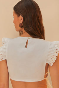 DJV_Off White Tops & T-Shirts - Off White