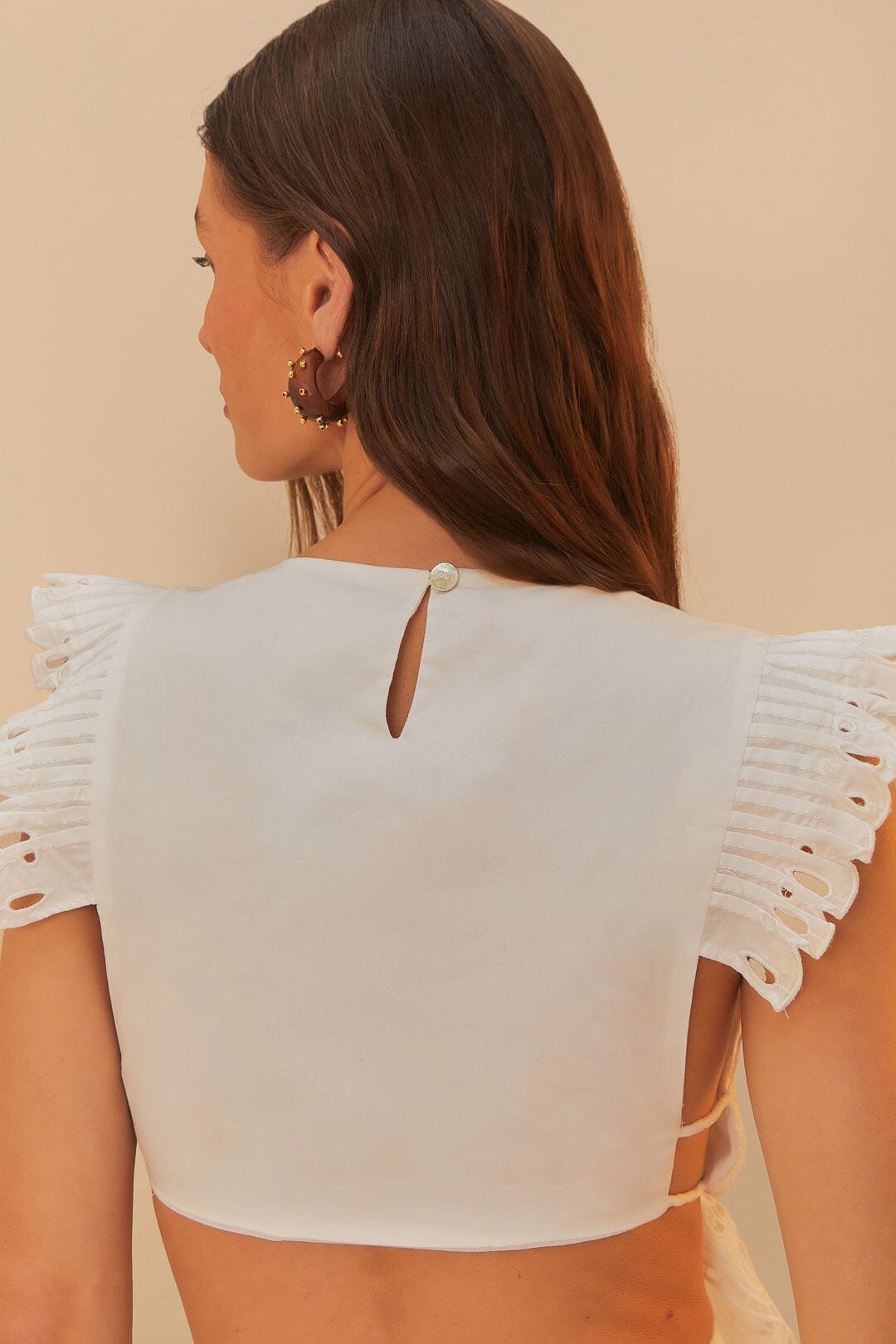 DJV_Off White Tops & T-Shirts - Off White