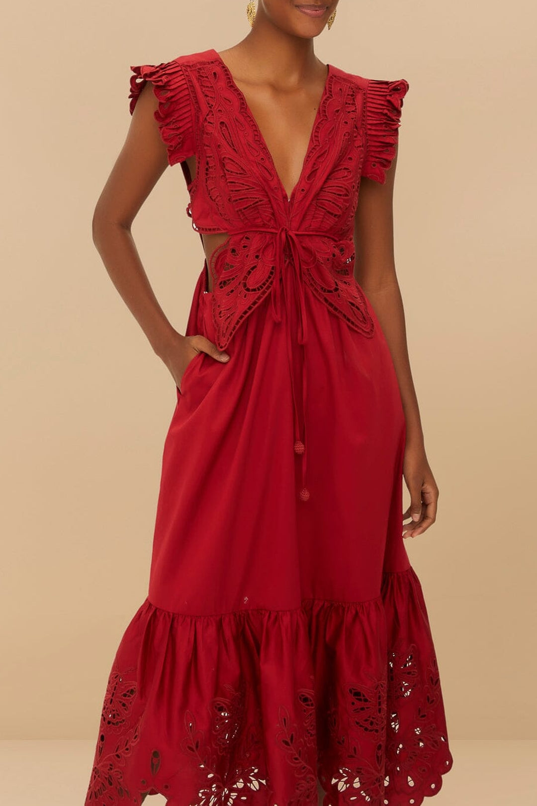 DJV_Red Robes midi - Red