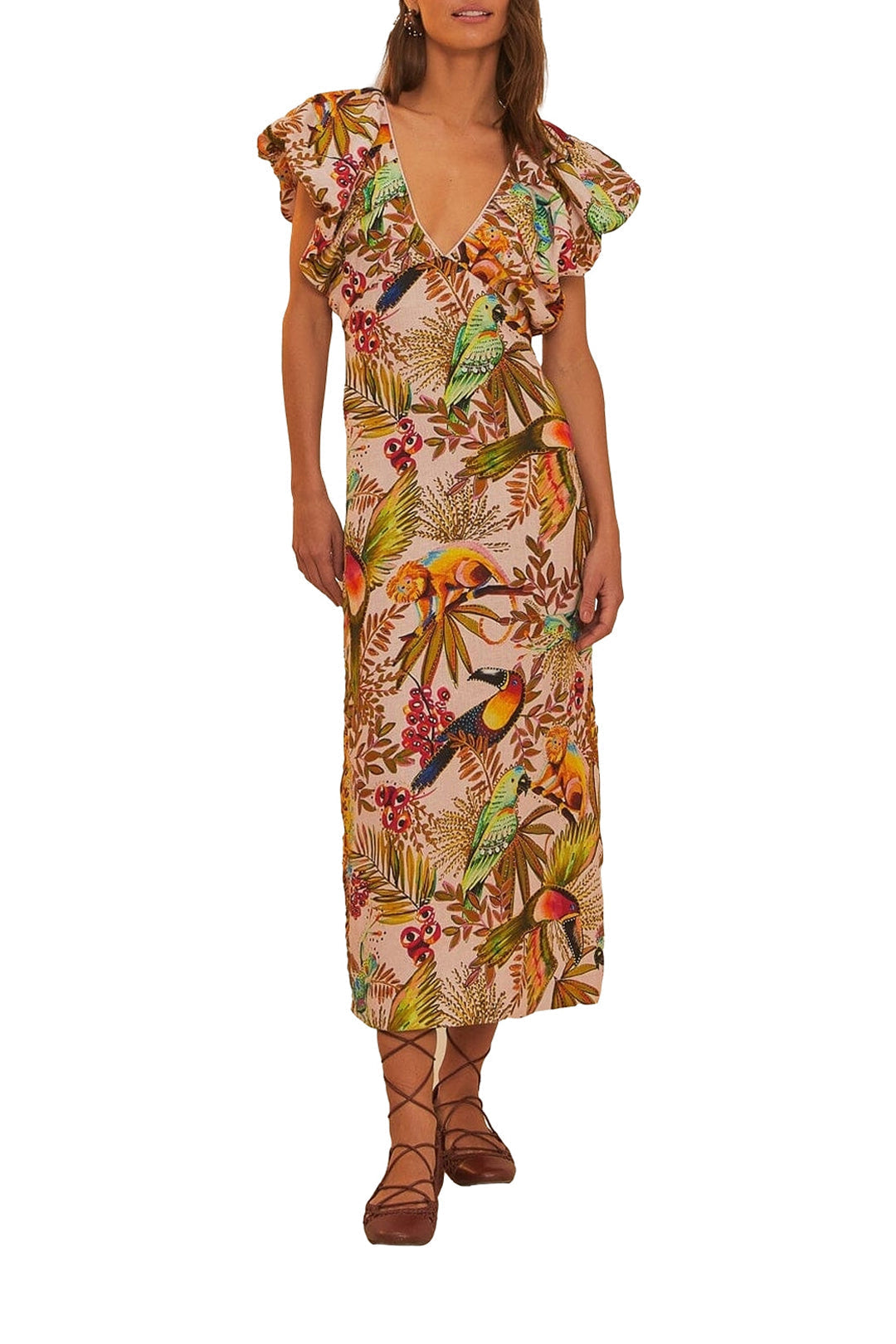 DJV_Into The Jungle Pink Robes midi - Into The Jungle Pink