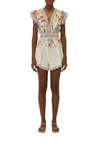 BADVIEW_DJV_Greek Garden Off White Tops & T-Shirts - Greek Garden Off White