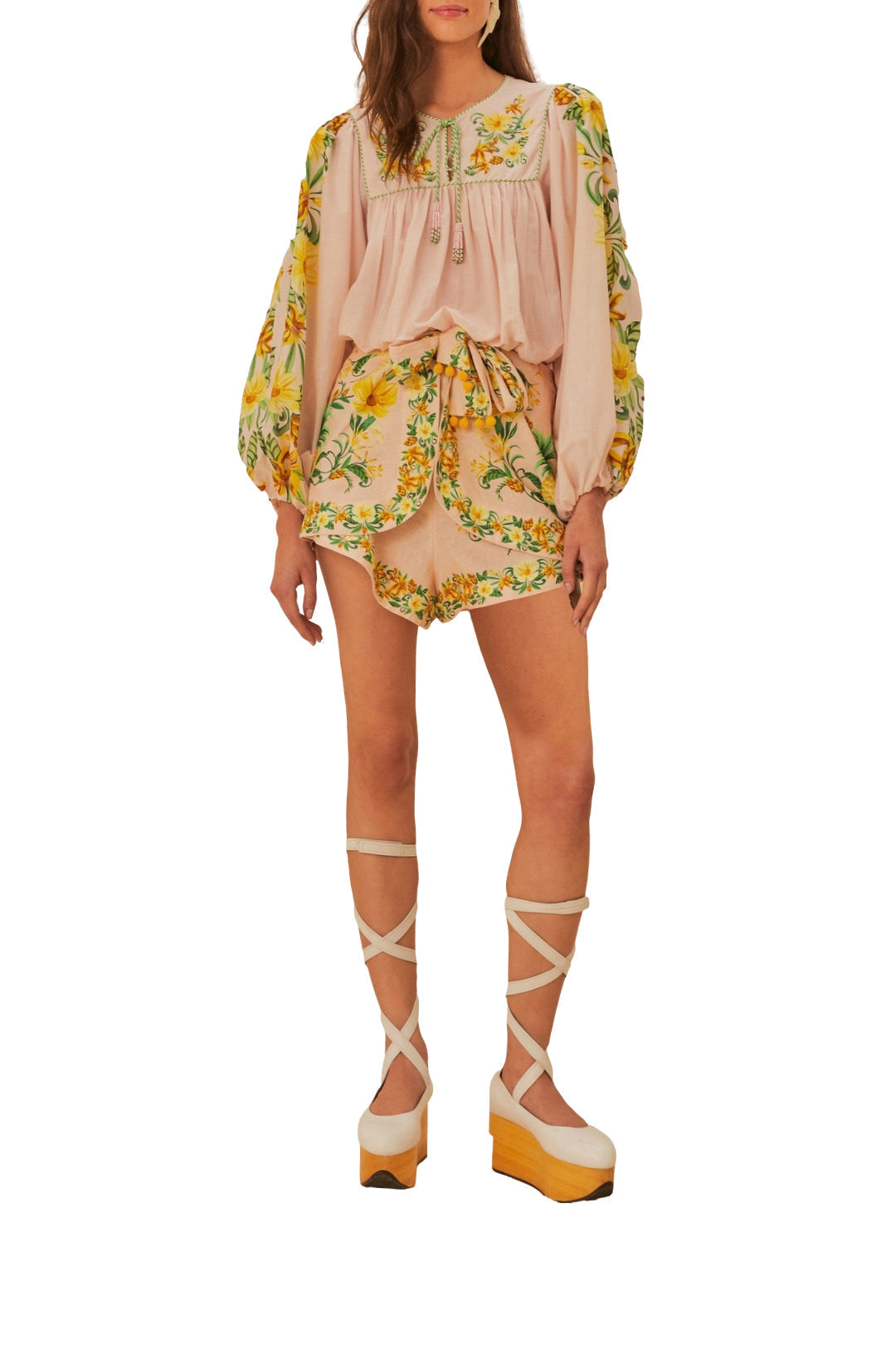 DJV_Botanical Pink Jupes & Shorts - Botanical Pink