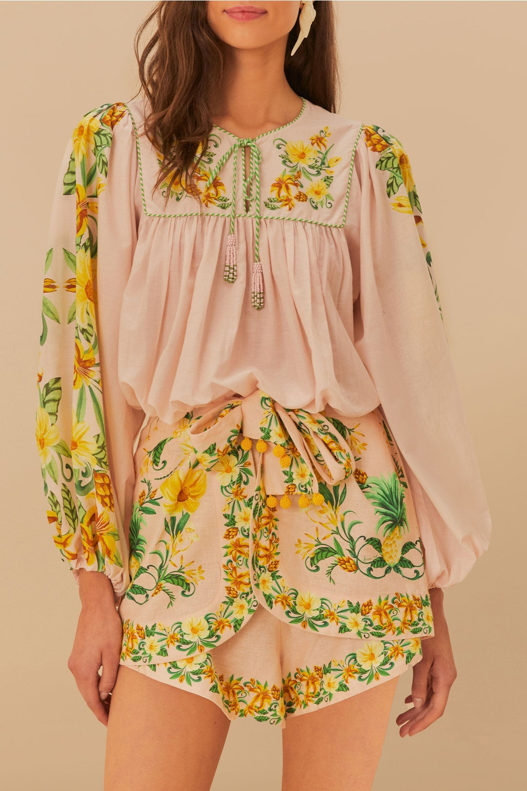 DJV_Botanical Pink Jupes & Shorts - Botanical Pink