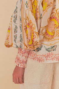 DJV_Maritime Magic Off White Chemises & Blouses - Maritime Magic Off White