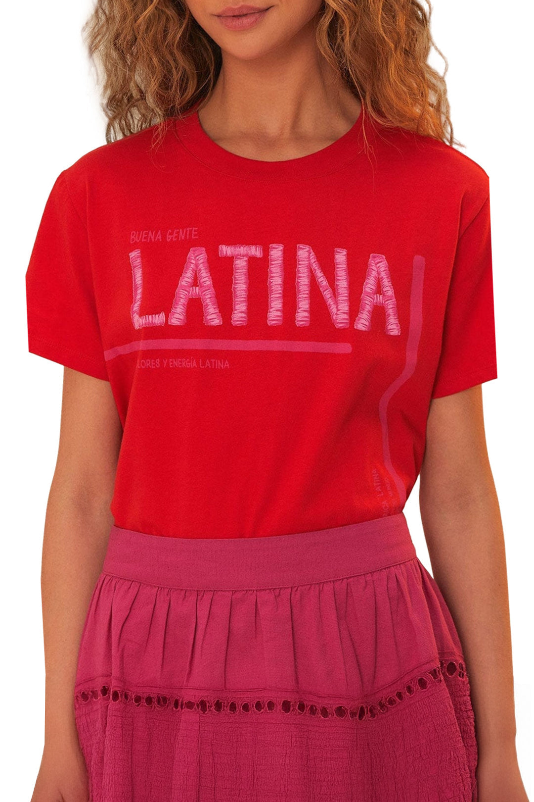 DJV_Red Tops & T-Shirts - Red