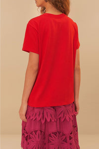 DJV_Red Tops & T-Shirts - Red