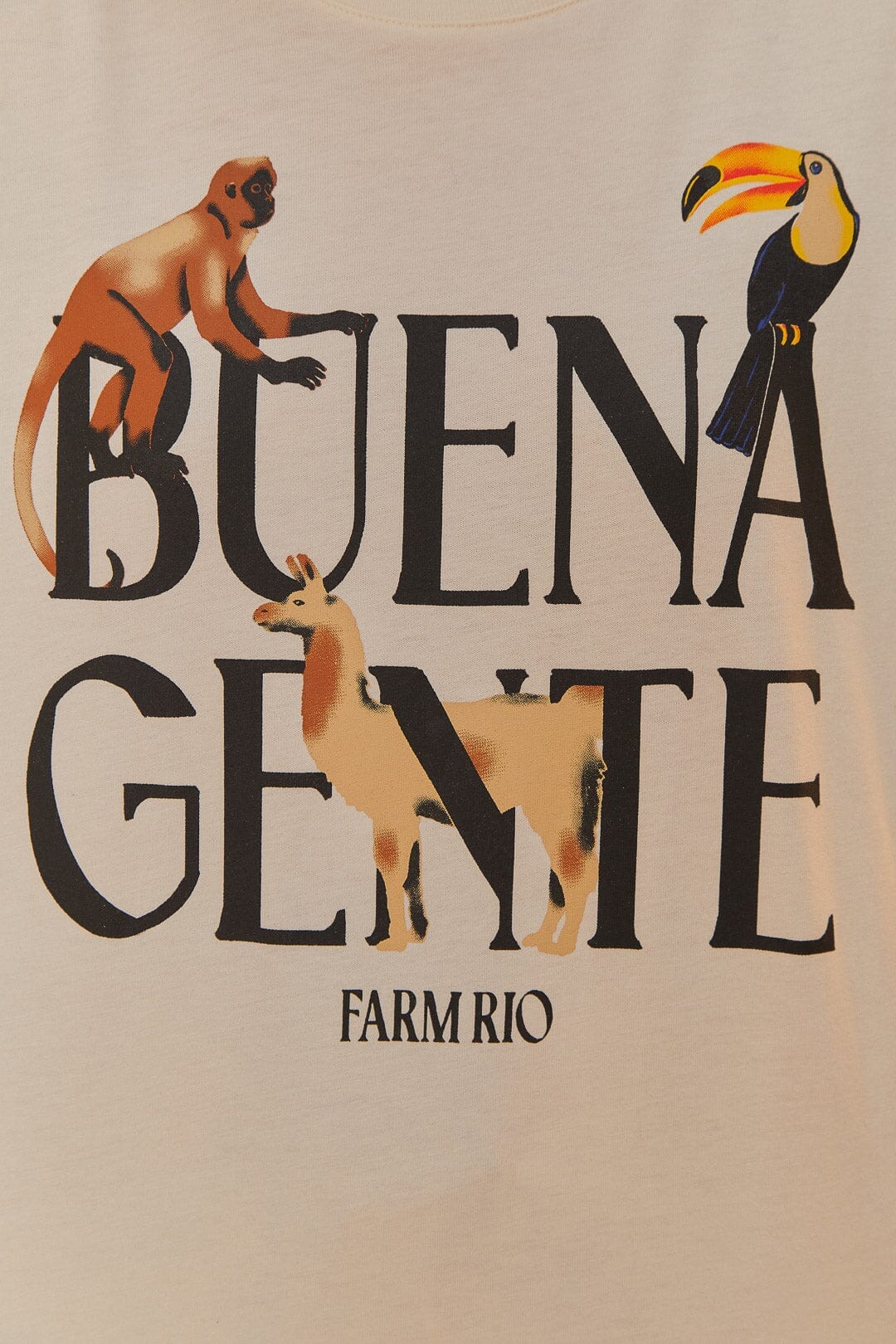 T-shirt Buena Gente en coton - Blanc