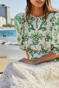 Milani cotton blouse - White