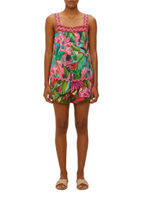 Débardeur Dream Garden en coton - Multicolore