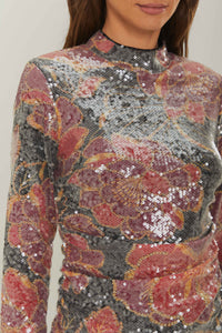 Pull Chita scintillant - Noir