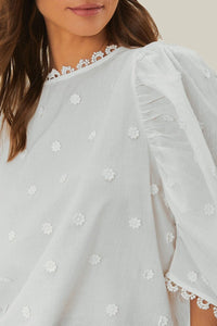 DJV_Off White Chemises & Blouses - Off White