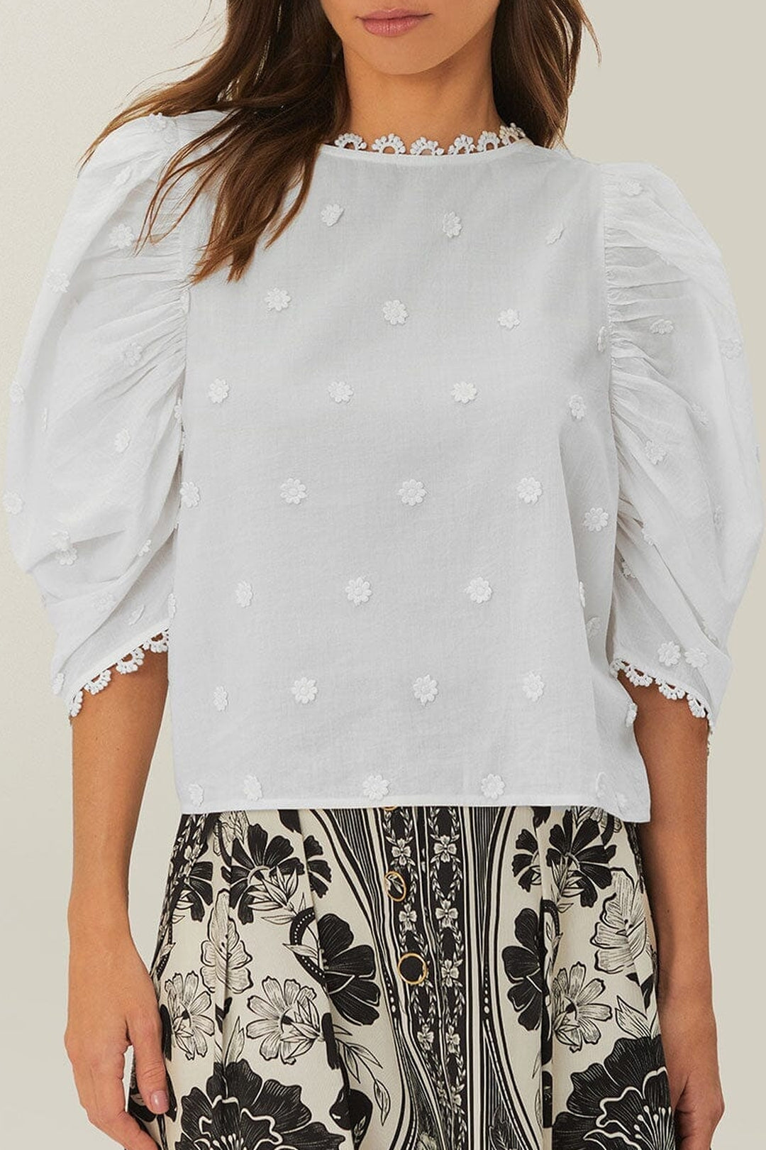DJV_Off White Chemises & Blouses - Off White