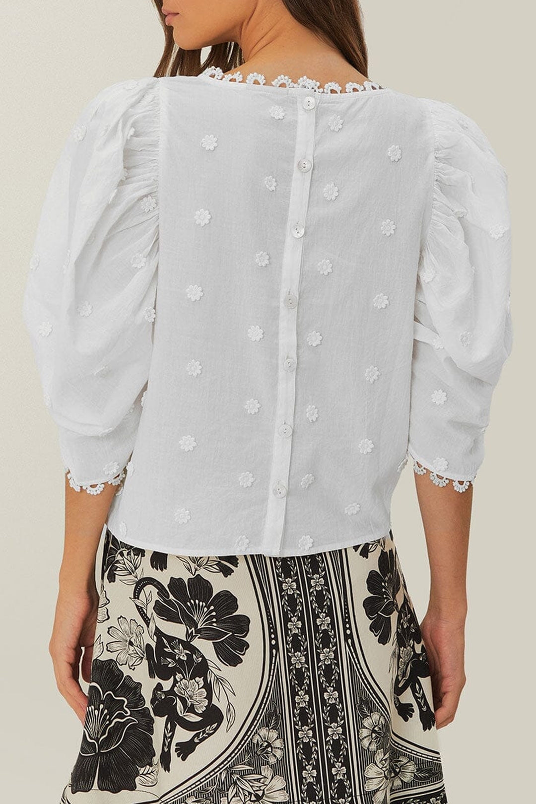 DJV_Off White Chemises & Blouses - Off White