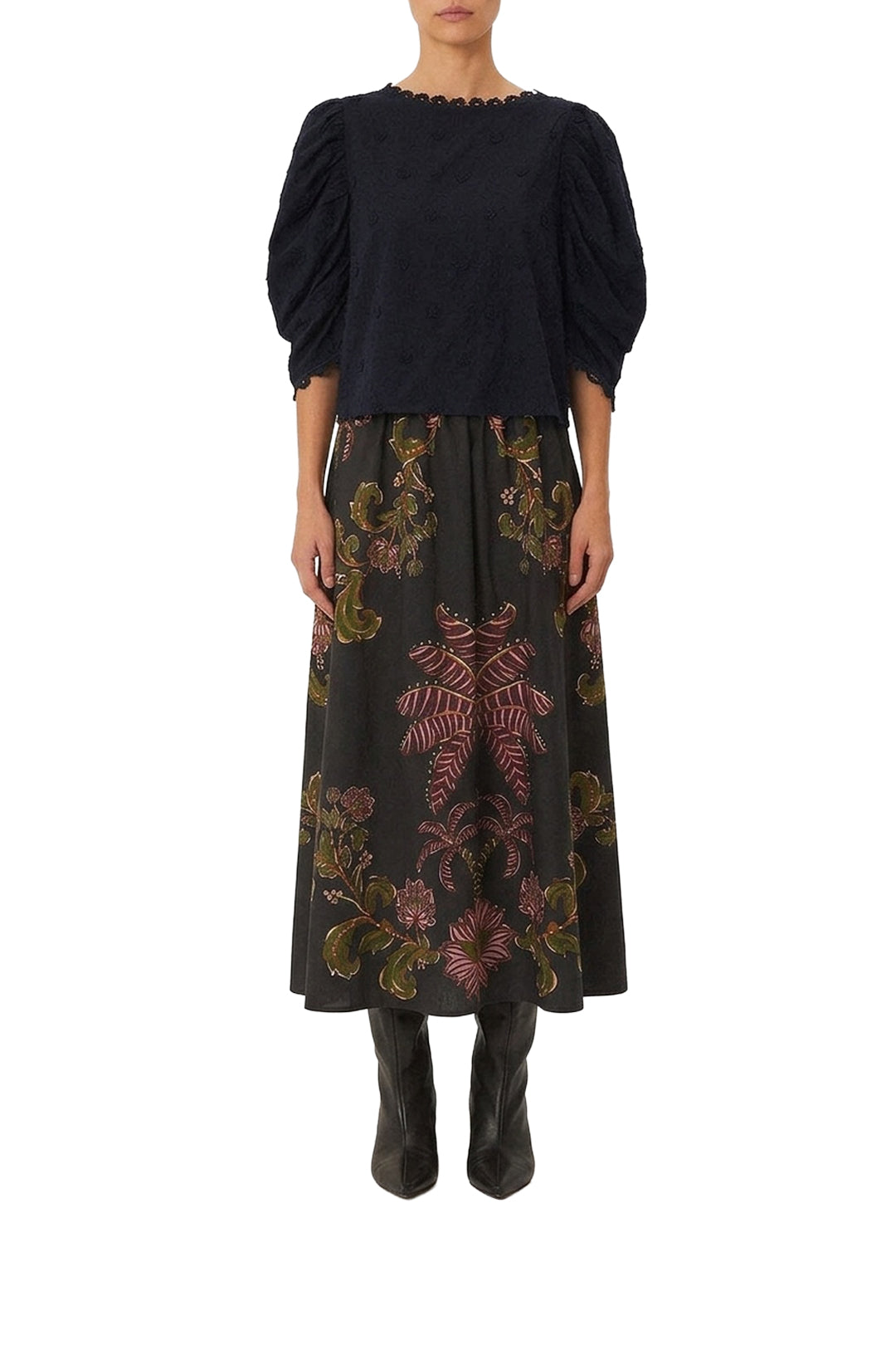 DJV_Black Chemises & Blouses - Black