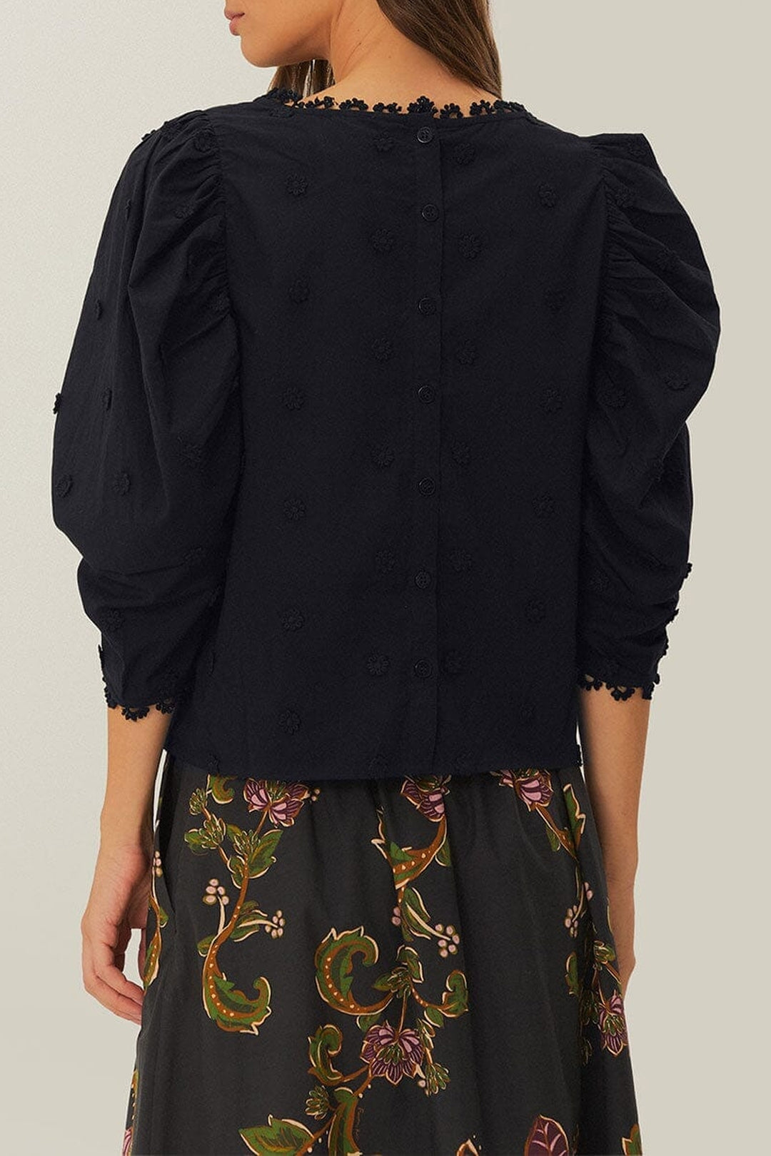 DJV_Black Chemises & Blouses - Black