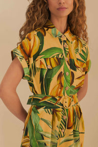 DJV_Bananart Yellow Robes courtes - Bananart Yellow