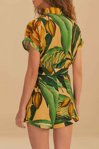 DJV_Bananart Yellow Robes courtes - Bananart Yellow