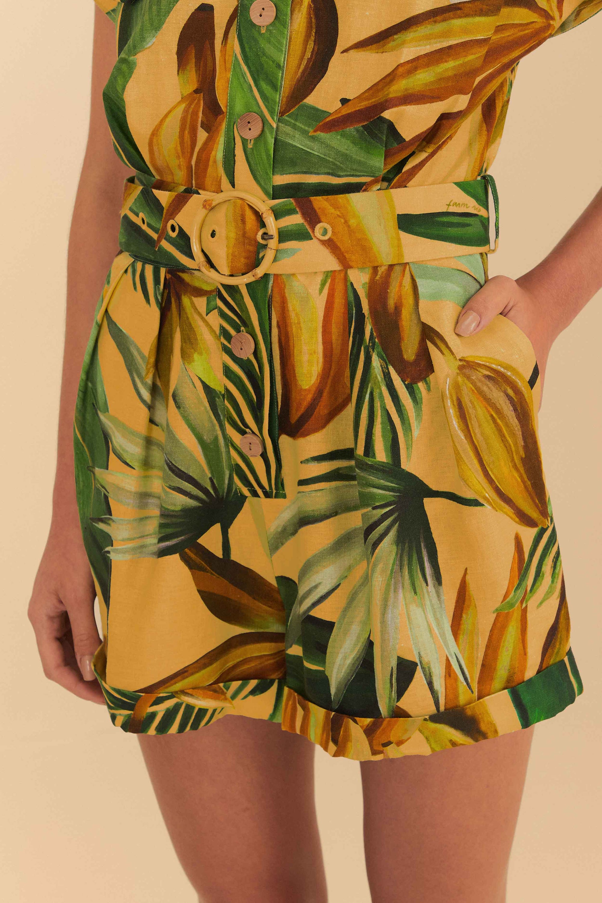 DJV_Bananart Yellow Robes courtes - Bananart Yellow