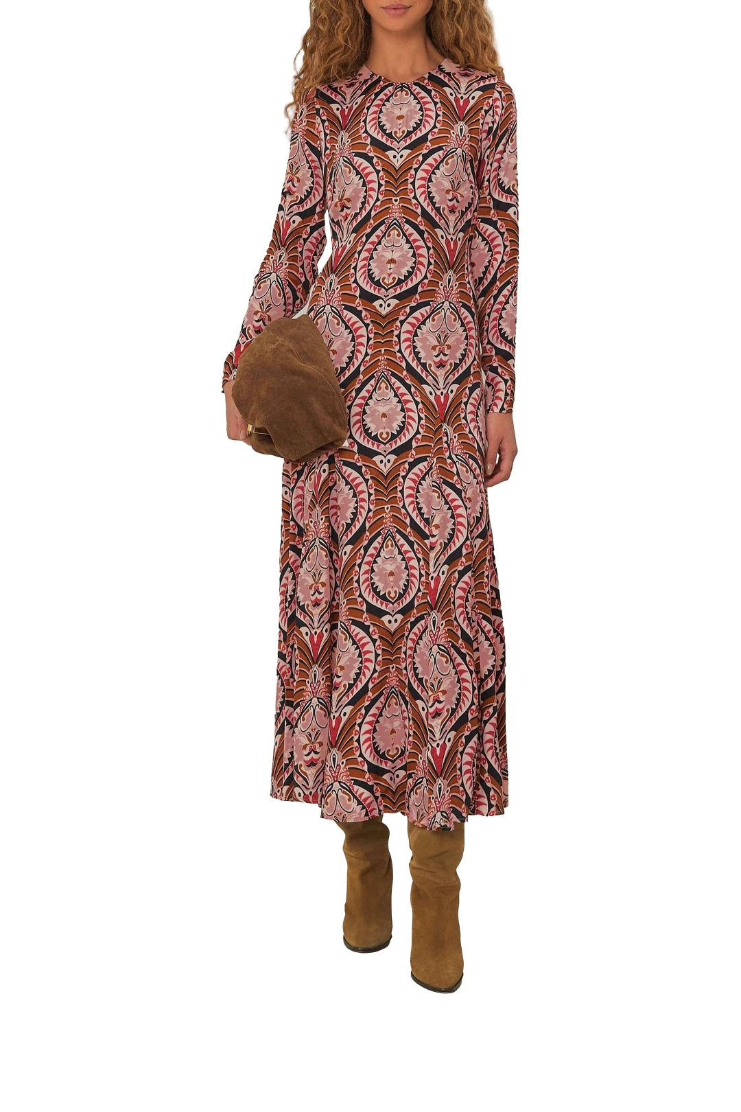 Robe longue Pineapple - Multicolore