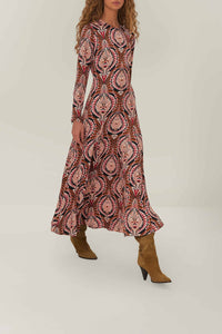 Robe longue Pineapple - Multicolore