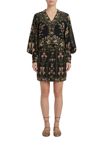 Cardigan Flowers Arch - Noir
