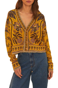 DJV_Golden Oasis Yellow Cardigans & Pulls - Golden Oasis Yellow
