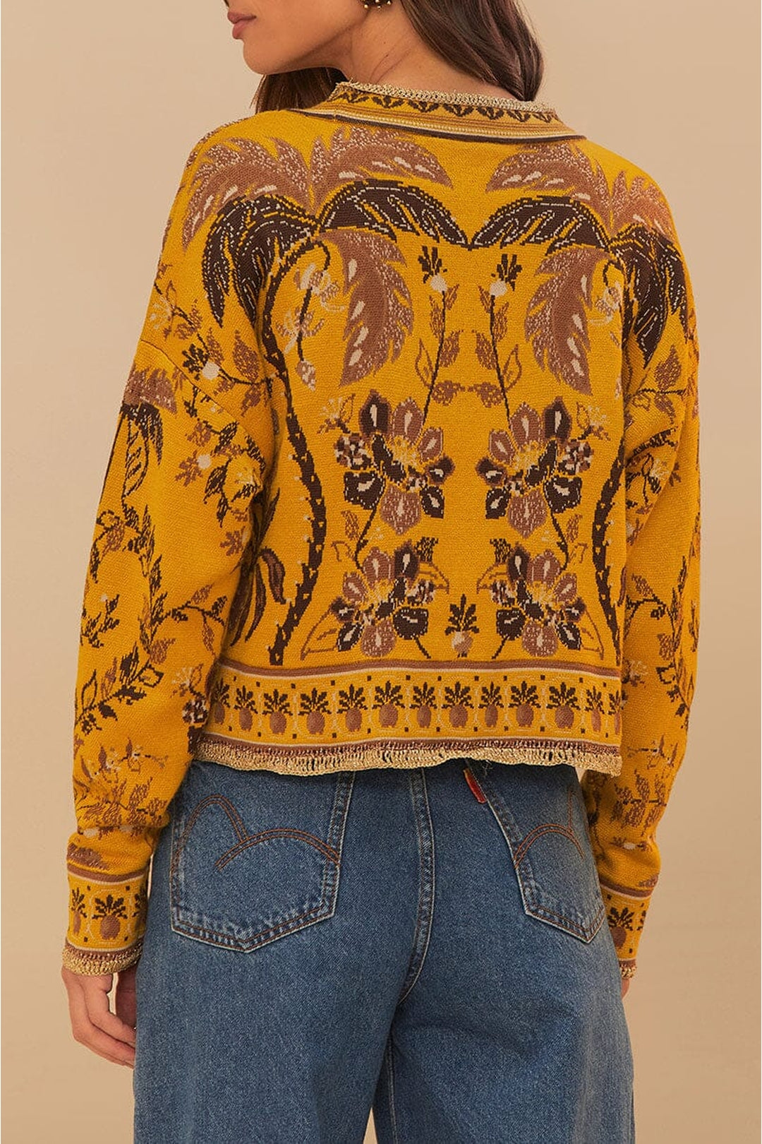 DJV_Golden Oasis Yellow Cardigans & Pulls - Golden Oasis Yellow