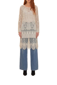 DJV_Off White Robes midi - Off White
